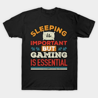 Funny Gaming essential gamer Gift Distressed T-Shirt